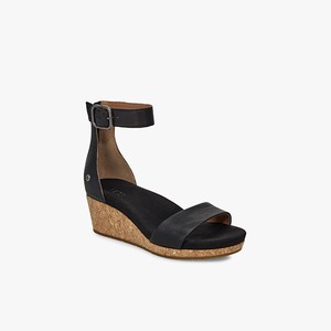 Ugg Zoe II Women Wedges Black (4907WTYUI)